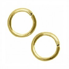 Stainless steel Jumpring 6mm Gold